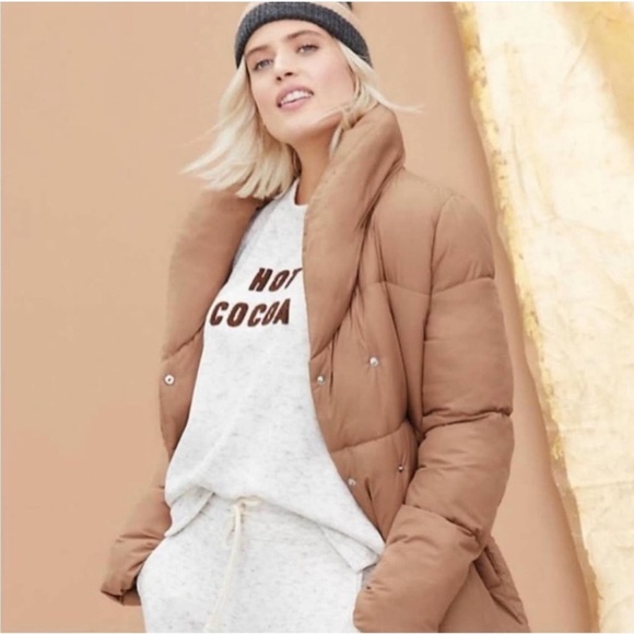 LOFT Puffer Coat - Picture 1 of 7